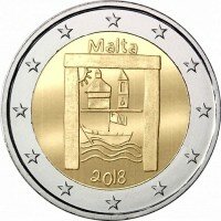 Мальта 2 евро 2018 год - Культурное наследие
